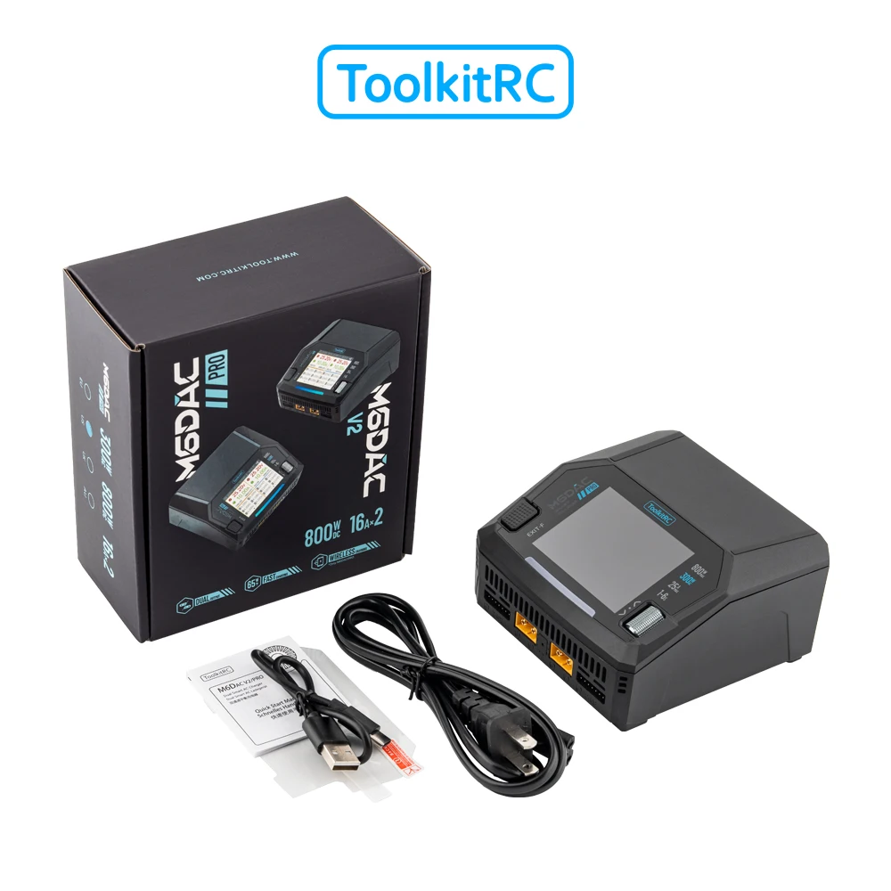 ToolkitRC M6DAC V2 M6DAC Pro D - Toolkitrc M6Dac Smart Charger 评论和价格