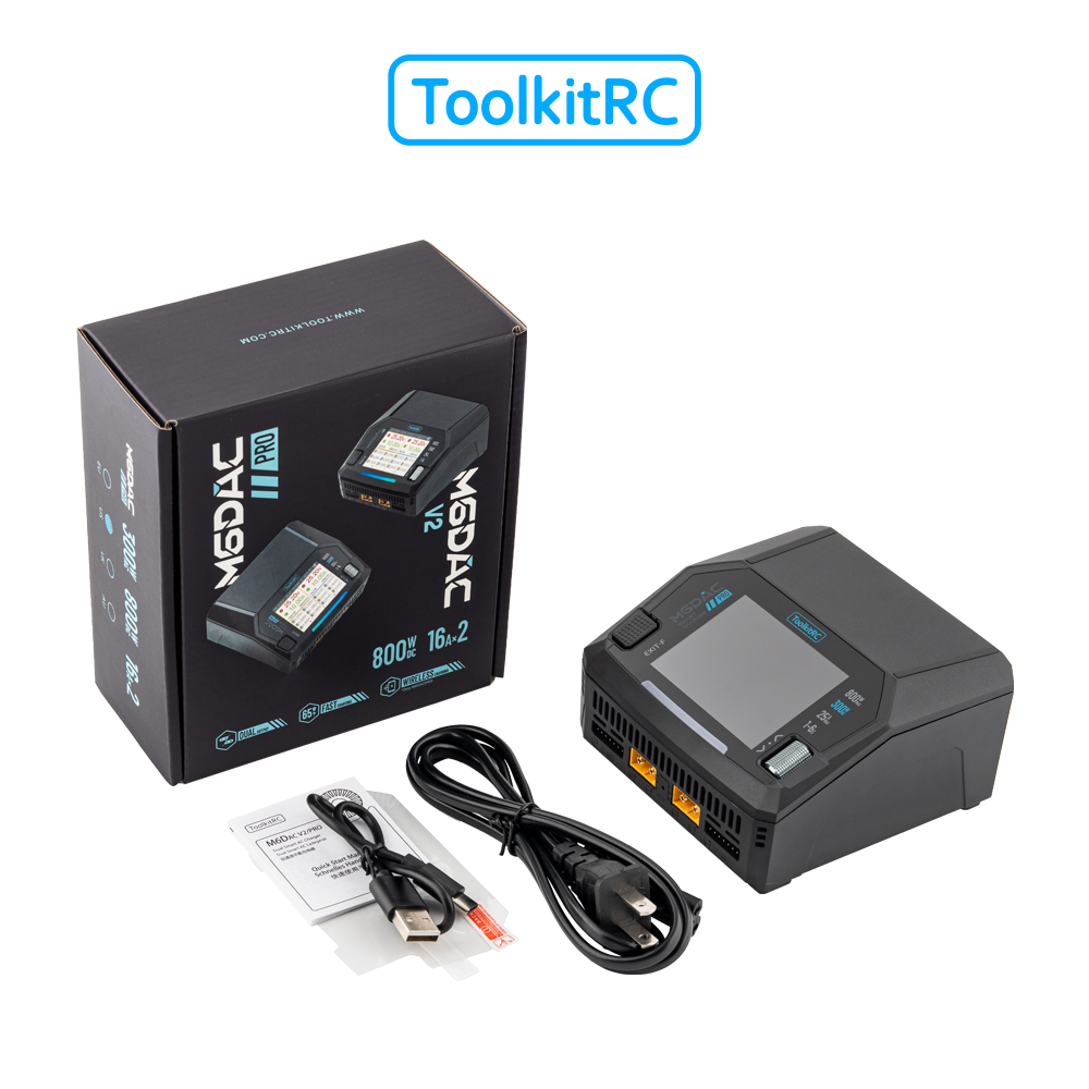 ToolkitRC M6DAC V2 M6DAC Pro D - Toolkitrc M6Dac Smart Charger 评论和价格