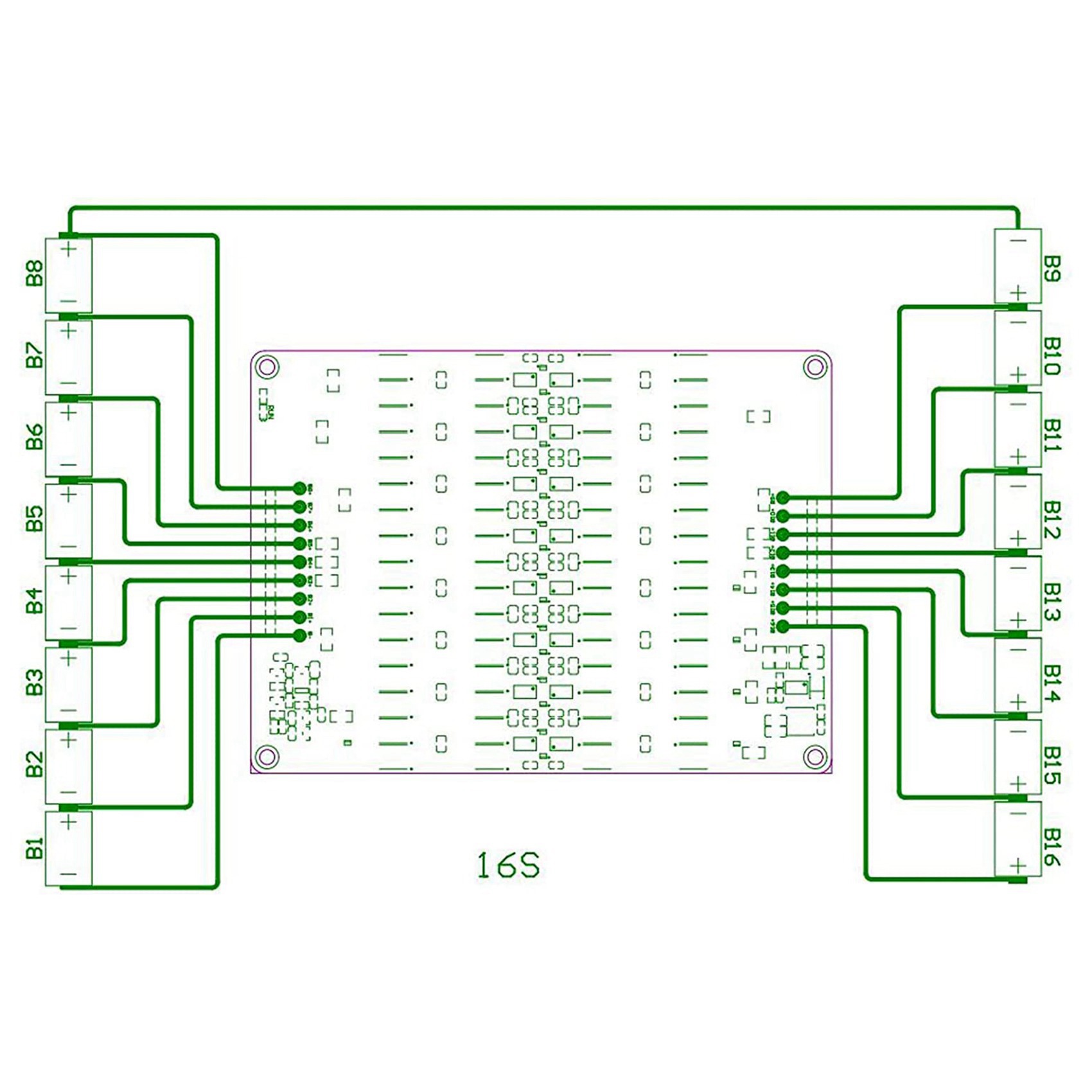 B04C-2X 12S 13S 14S 15S 16S Ac - 12S Lipo Battery Balancing Board 评论和价格