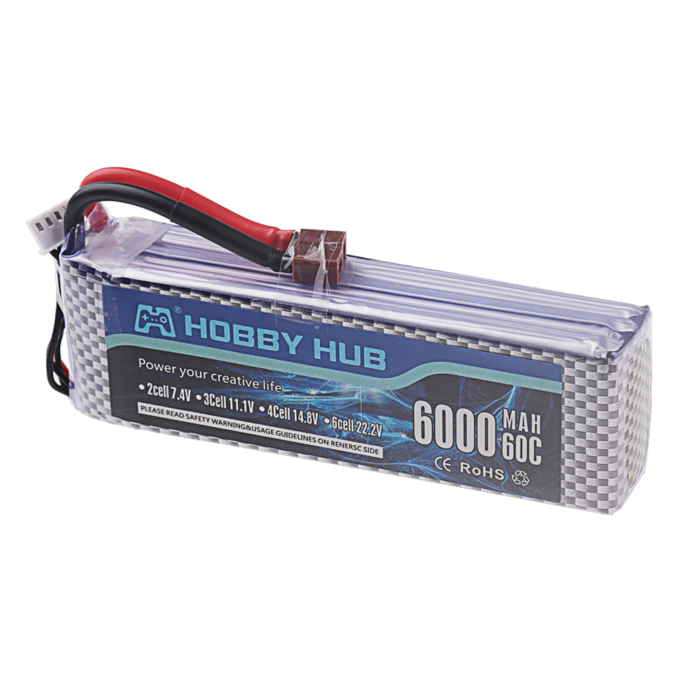2S 3S 4S 6S 7.4V 11.1V 14.8V 2 - 4S Lipo Battery 14.8V 6000Mah 评论和价格