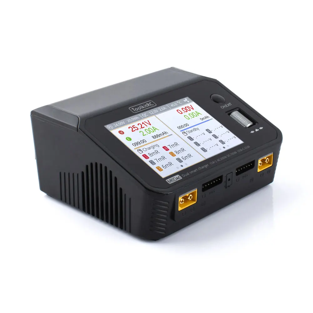 ToolkitRC M6DAC AC 200W DC 700 - Toolkitrc M6Dac Smart Charger 评论和价格