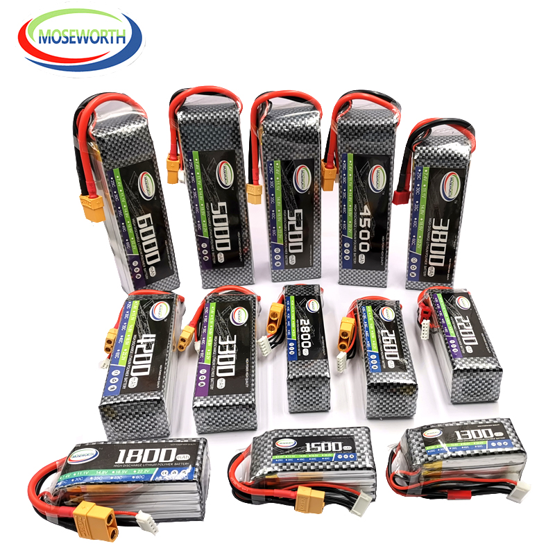 2S 3S 4S 6S RC LiPo Battery 7. - 4S Lipo Battery 14.8V 6000Mah 评论和价格