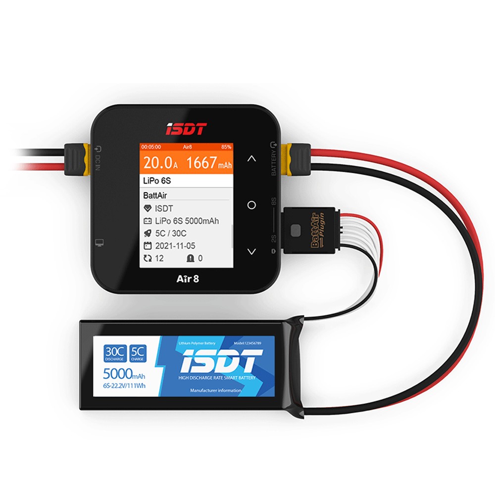 ISDT Air8 DC 500W Smart Balanc - Isdt Air8 8S Lipo Charger 评论和价格